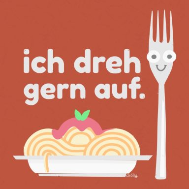 ich dreh gern auf. drolig